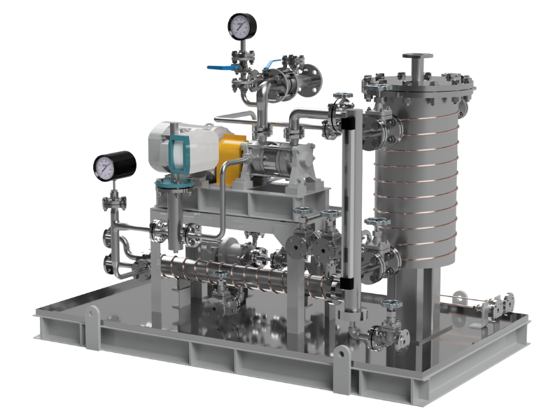 封液循環型液封式真空ポンプのイメージ画像